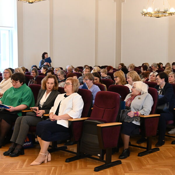 LMSA  “Matemātika kā vienota saskaņota sistēma ”, 5.aprīlis 2024.gada
(Foto: Simona Laiven