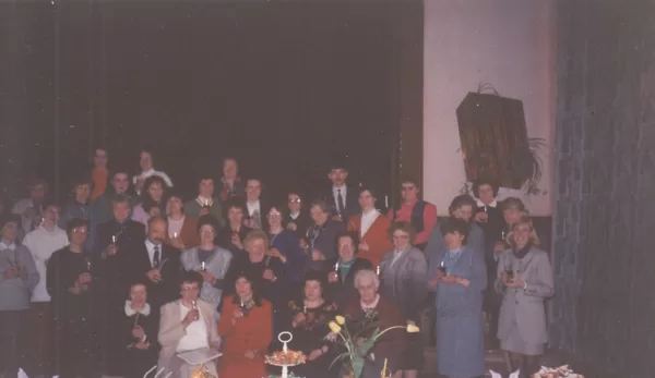 Valmiera, 1995. gada pavasaris. No R.Andersones arhīva.